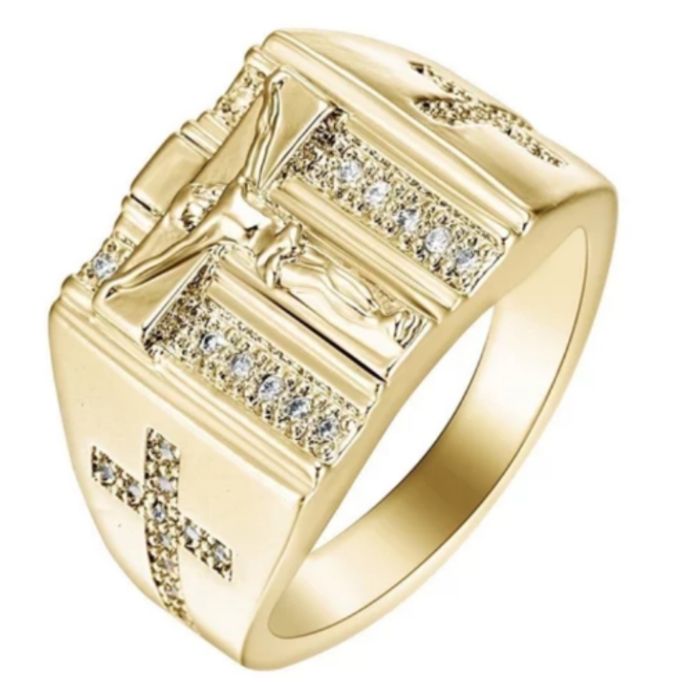 Men's Gold Plated Ring